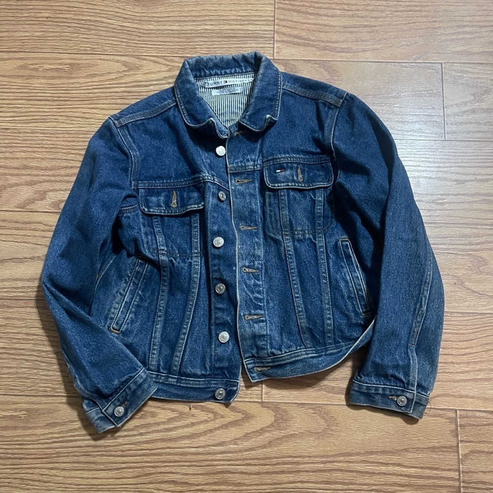 Tommy Hilfiger Denim Jacket Girls Large